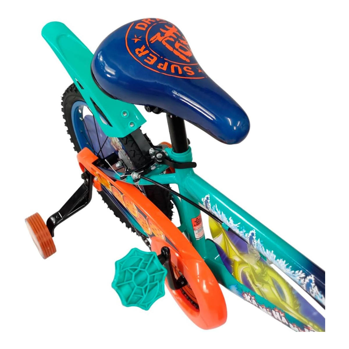 Bicicleta Infantil Para Niños Dragon Ball Rodada 16.