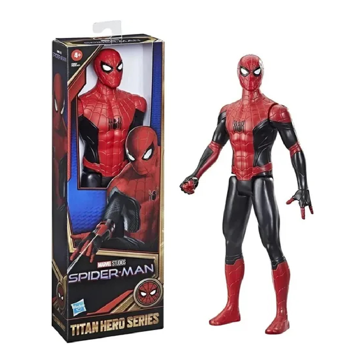Figura De Acción Spiderman Tom Holland Titan Hero Series Hasbro