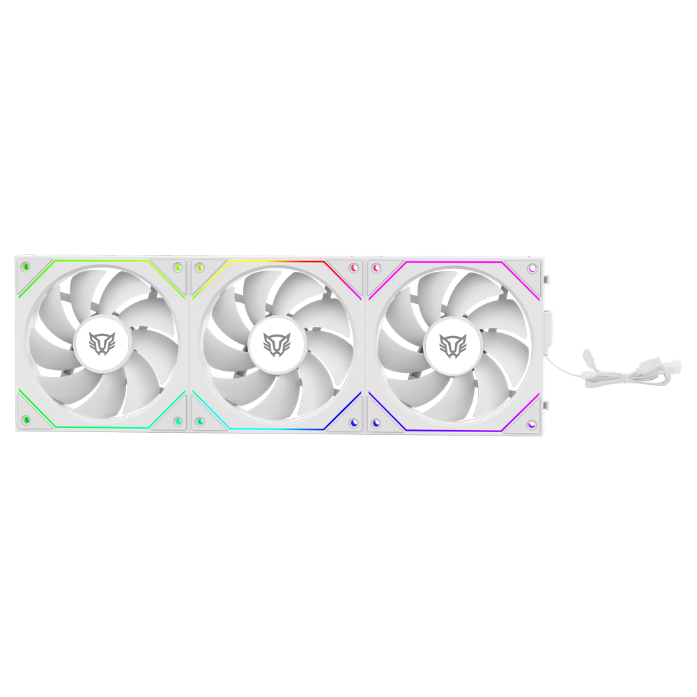 VENTILADOR BALAM RUSH EOLOX LINK EXL95 KIT3X1 120MM BLANCO ARGB BR-942096