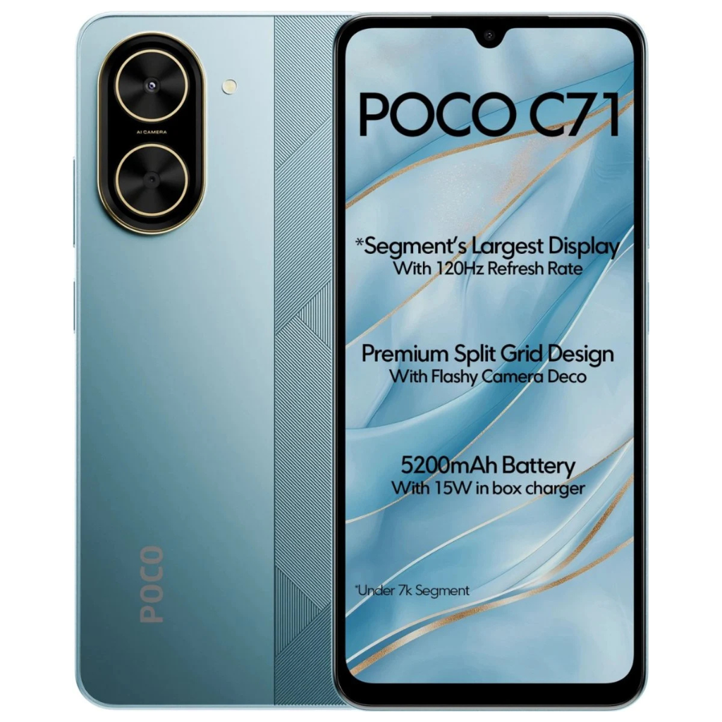 Xiaomi Poco C71 128gb Rom/4gb Ram. Dual Sim. AZUL