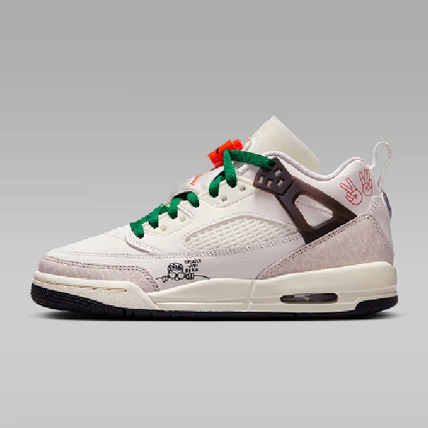 Tenis Jordan Spizike Low Blanco Mujer Tallas #22.5 al #25