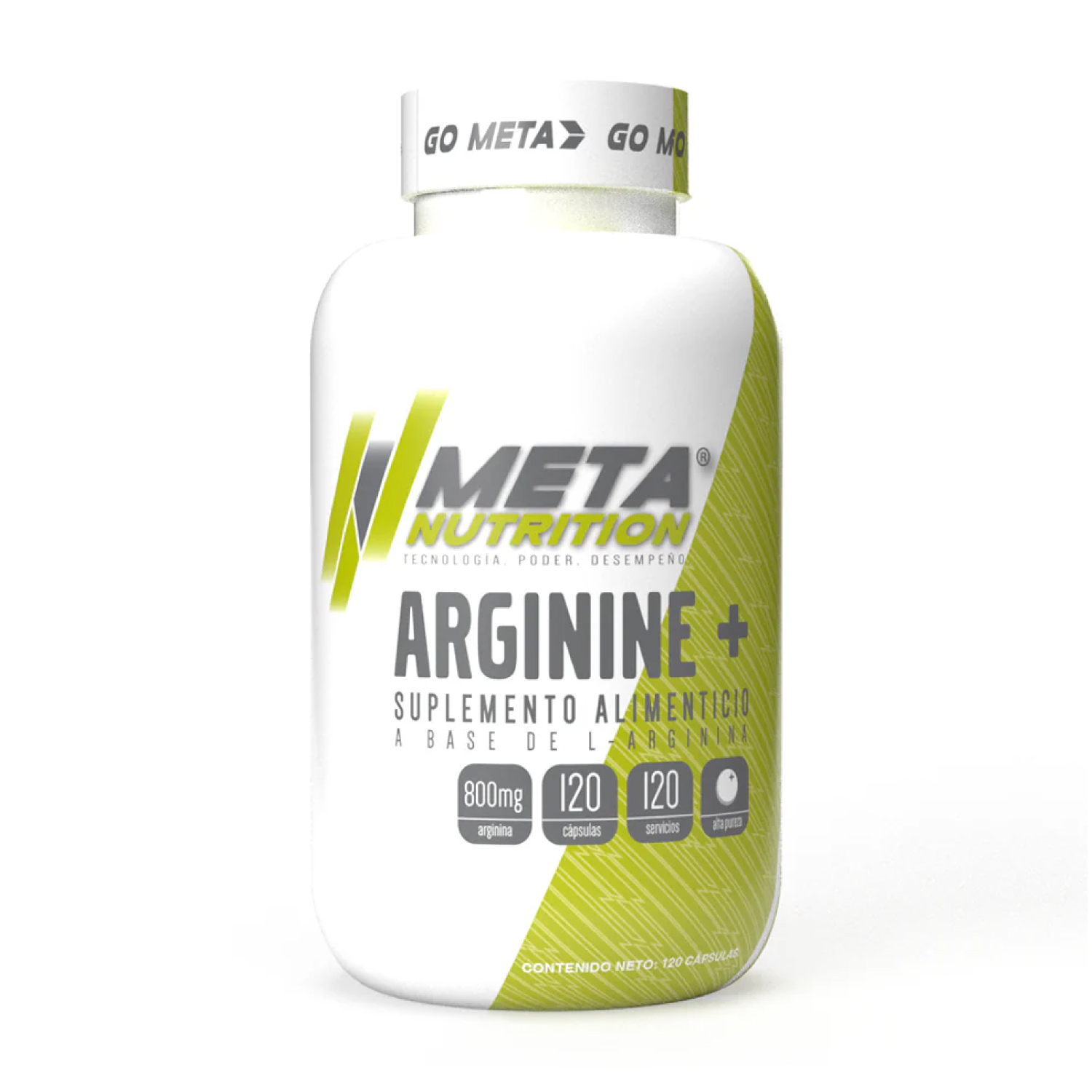 Arginina Meta Nutrition Arginine+ 120 caps.
