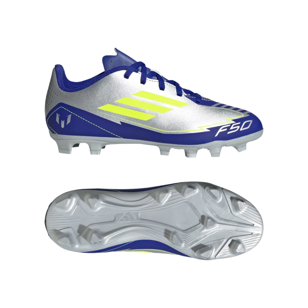 Tenis Adidas de Futbol F50 Club FG/MG Messi Azul IH0926