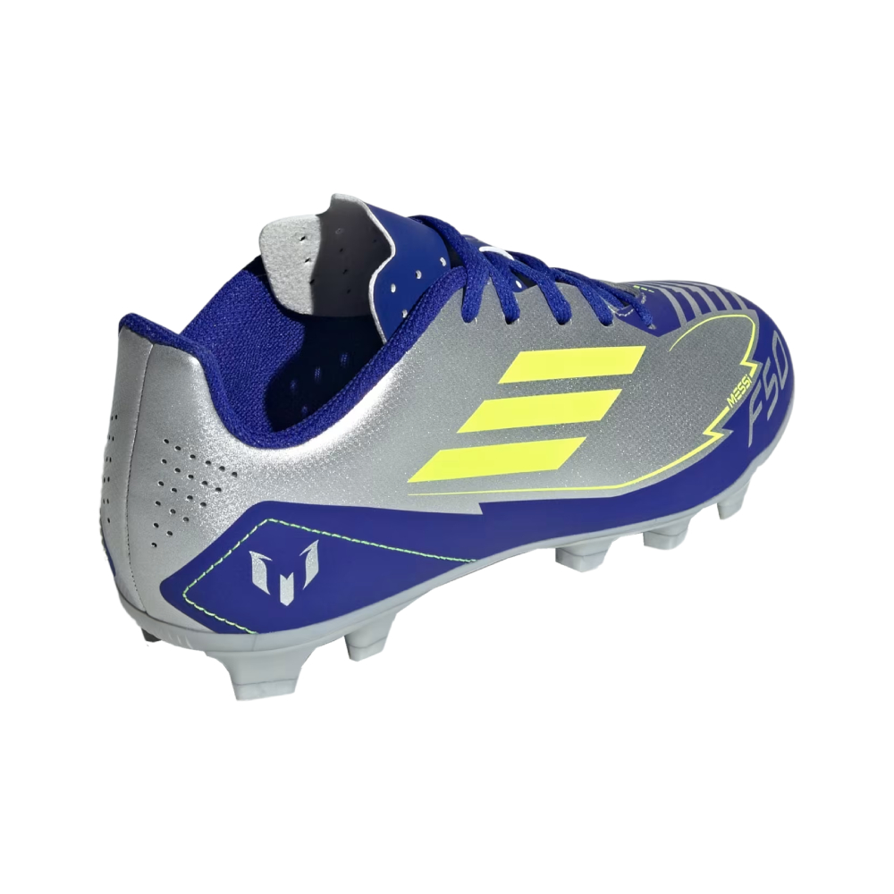 Tenis Adidas de Futbol F50 Club FG/MG Messi Azul IH0926