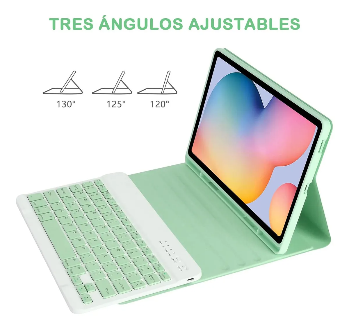 Funda Teclado Ratón Para Galaxy Tab S S6 Lite Sm-p610 10.4