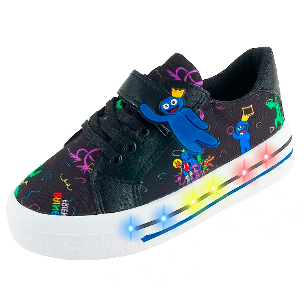 Tenis Niños Luces Led Roblox Rainbow Friends Red 1026-NRF