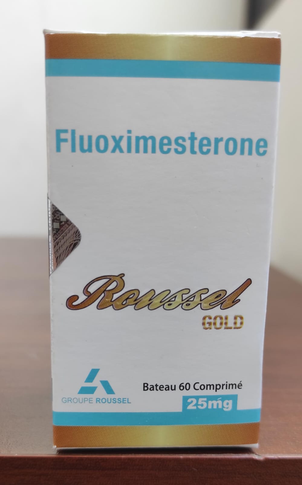 FLUOXIMESTERONE - Halotestin - Oral - 25mg/tab 60 tabletas - Roussel Gold - Fuerza máxima y agresividad muscular de competencia