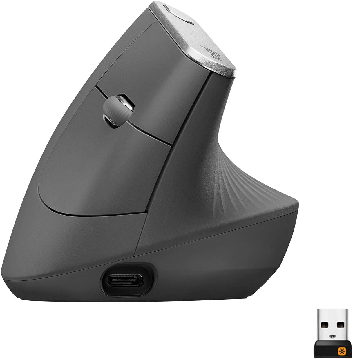 MOUSE LOGITECH MX VERTICAL ERGO GRAPHITO INALAMBRICO 910-005449