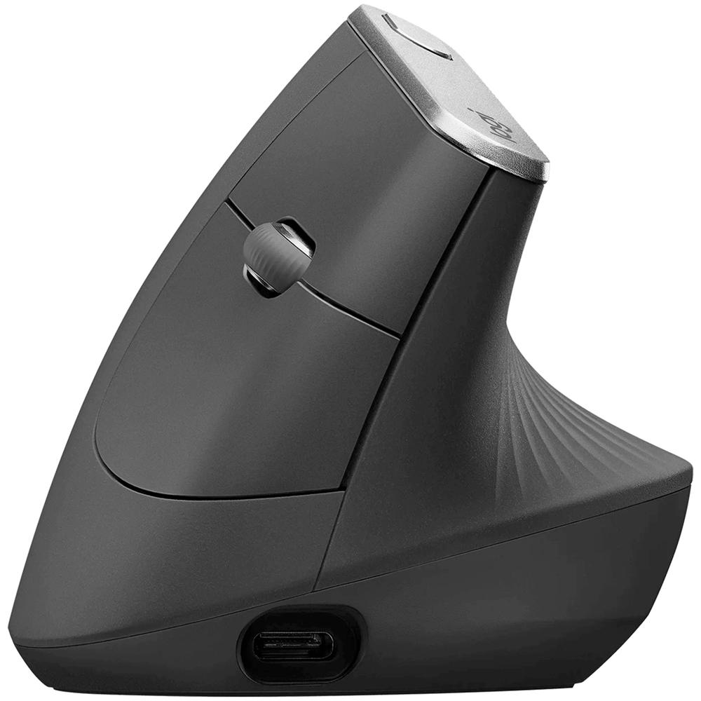 MOUSE LOGITECH MX VERTICAL ERGO GRAPHITO INALAMBRICO 910-005449