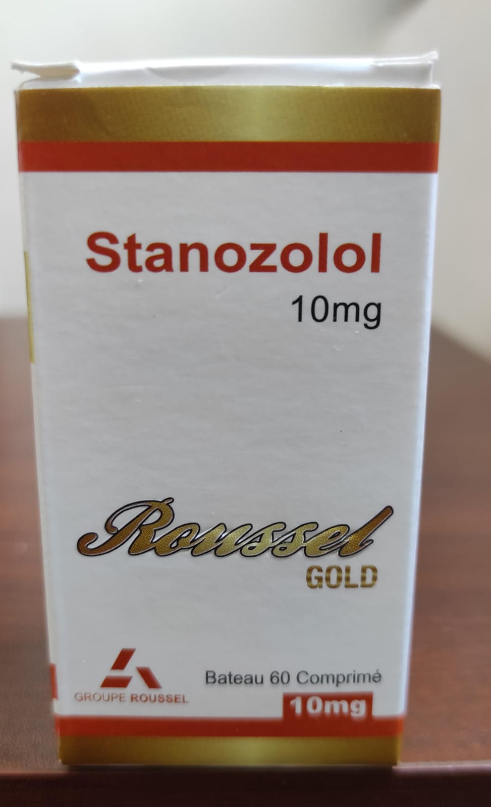 STANOZOLOL - Winstrol - Oral - 10mg/tab 60 tabletas - Roussel Gold - Secado muscular extremo con apariencia dura y definida