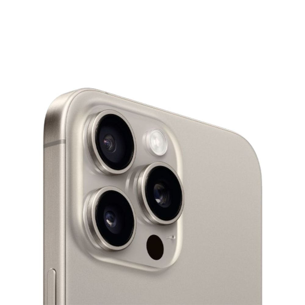 iPhone 15 Pro 128GB Natural E-SIM Reacondicionado + Base Cargador