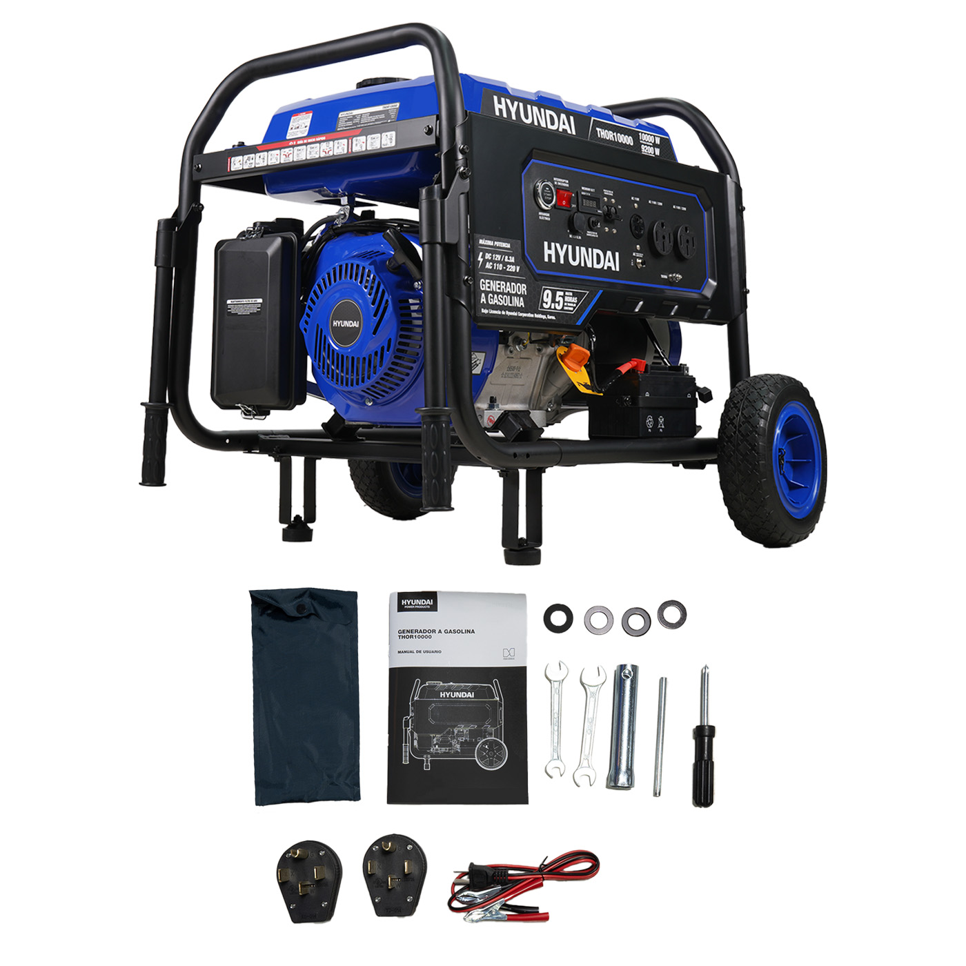 Generador Hyundai Con Motor 18 Hp 11.5kw 110v/220v - THOR10000