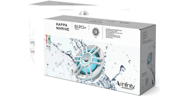 Juego de Bocinas 6.5 Pulgadas Marinas Infinity Kappa 6120 100w Rms