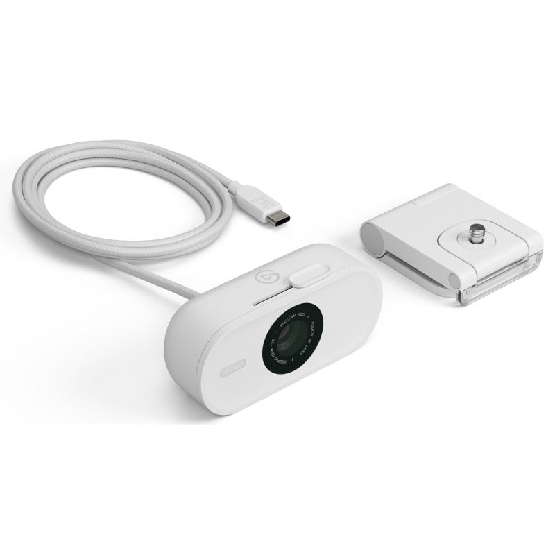 WEBCAM ELGATO FACECAM NEO STREAMINGS USB C BLANCO 10WAE9901