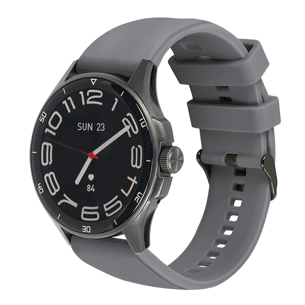 Smartwatch STF Kronos Oblivion AMOLED 1.43", Llamadas, IP68 Color grafito