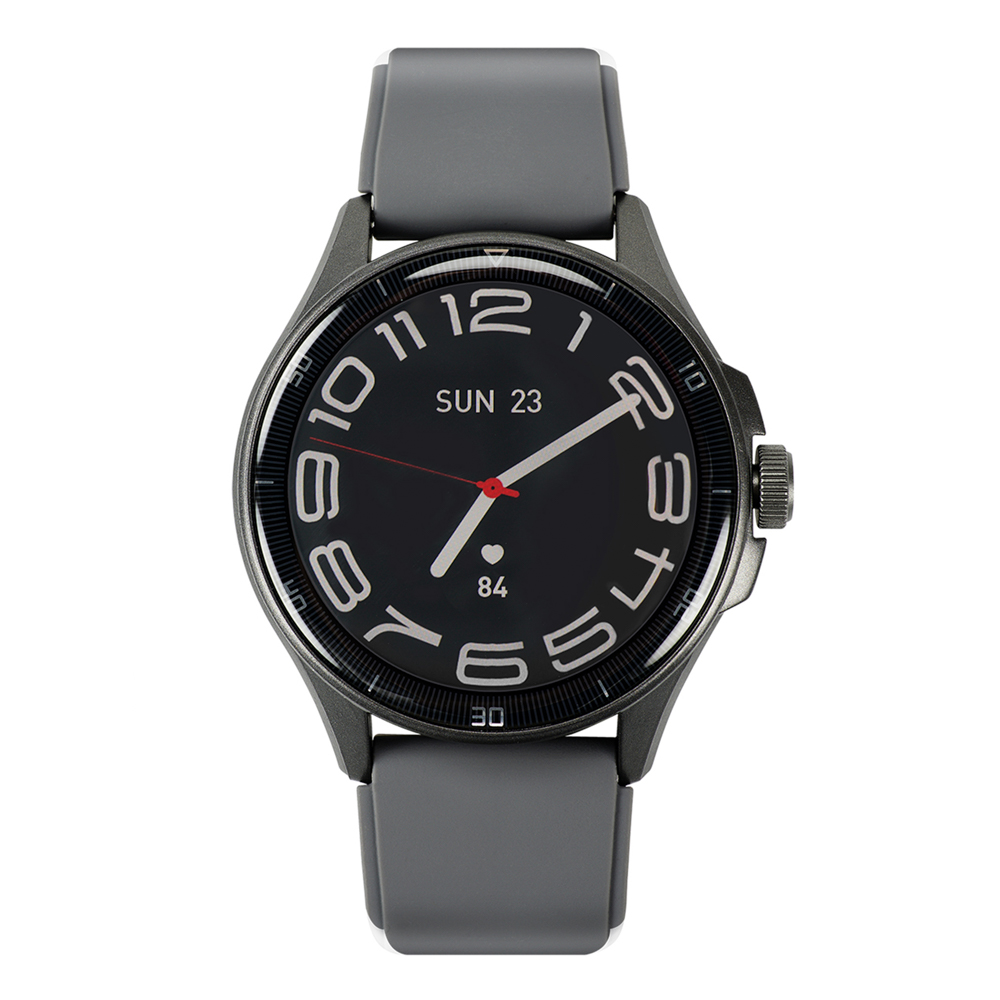 Smartwatch STF Kronos Oblivion AMOLED 1.43", Llamadas, IP68 Color grafito