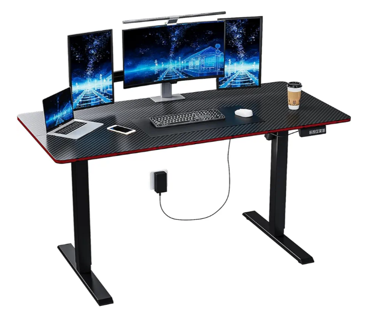 Escritorio para computadora elevable eléctrico ajustable 