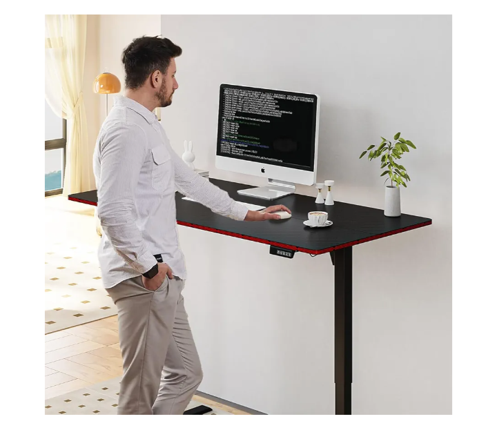 Escritorio para computadora elevable eléctrico ajustable 