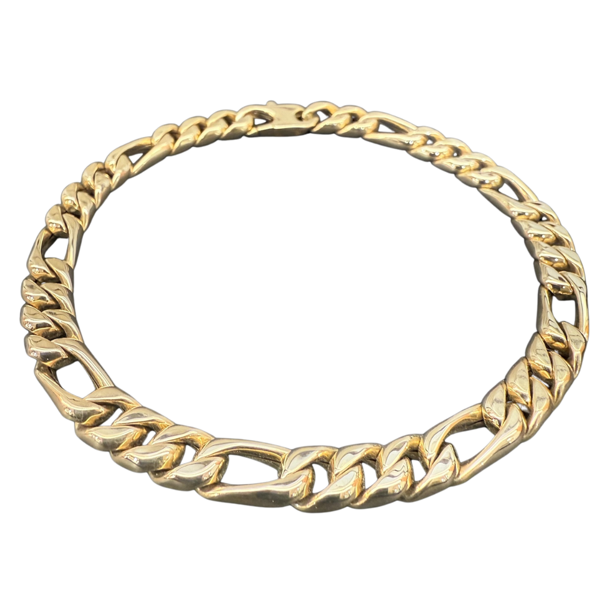 Pulso Tipo Cartier En Oro Italiano De 14 Kilates