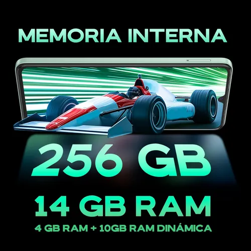 Celular Blade V70 Max 4GB RAM 256GB Verde Liberado