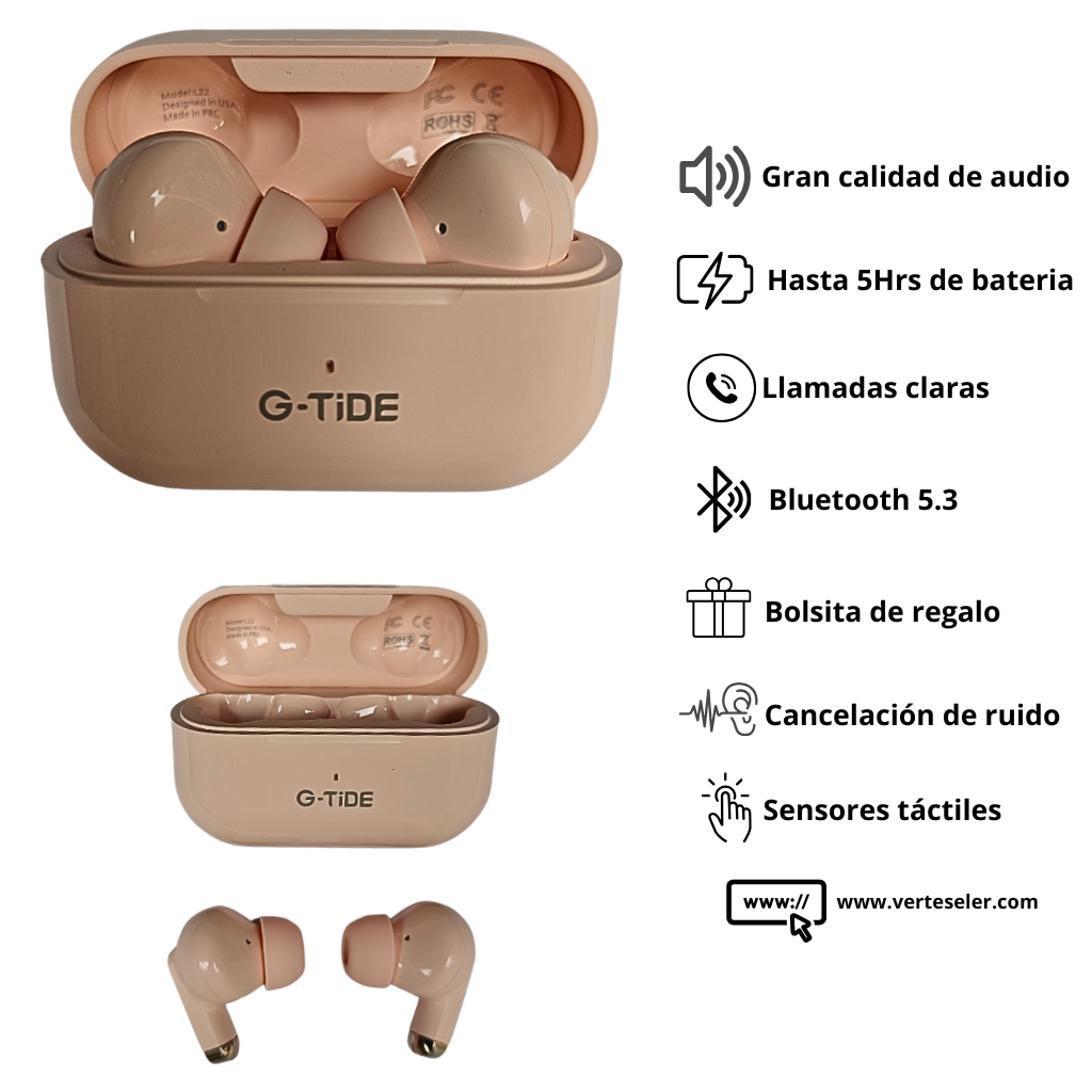 Audífonos G-tide Bluetooth L22