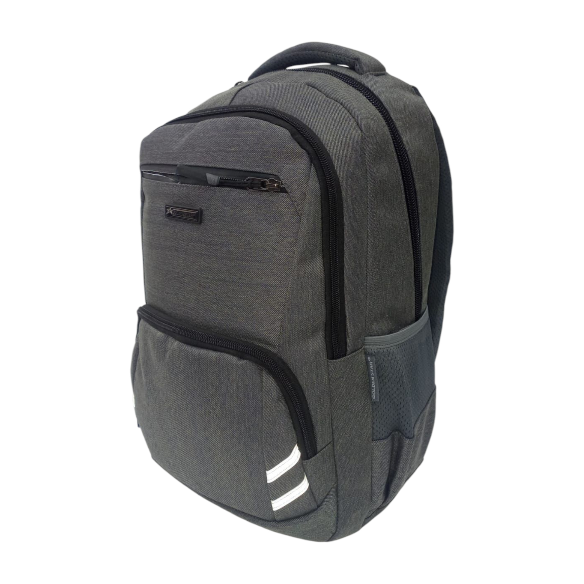 Mochila grande escolar doble cierre amplia Marca Golden Star 