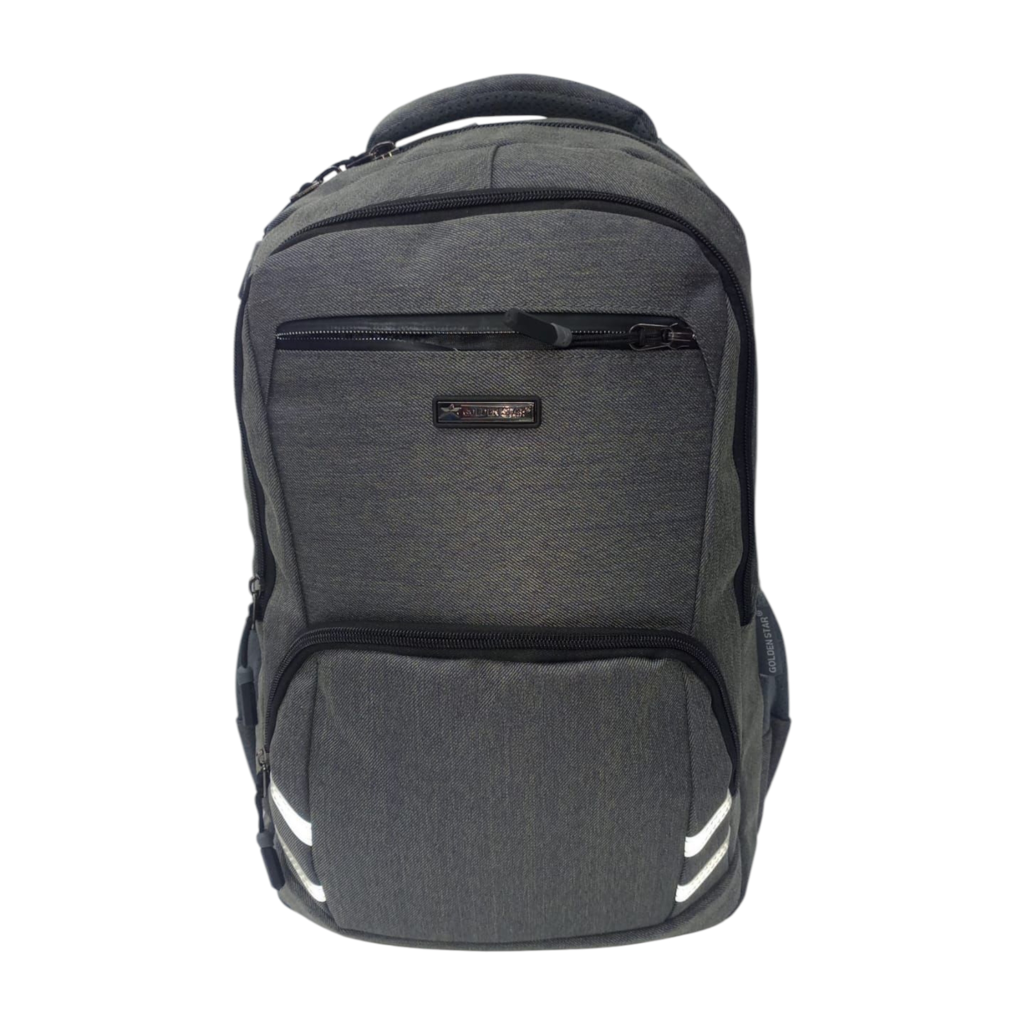 Mochila grande escolar doble cierre amplia Marca Golden Star 