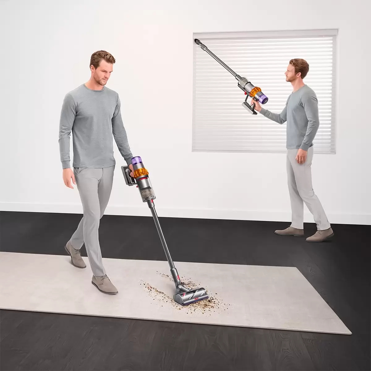 Aspiradora Dyson V15 Detect Extra Inalámbrica Filtración Avanzada + Accesorios