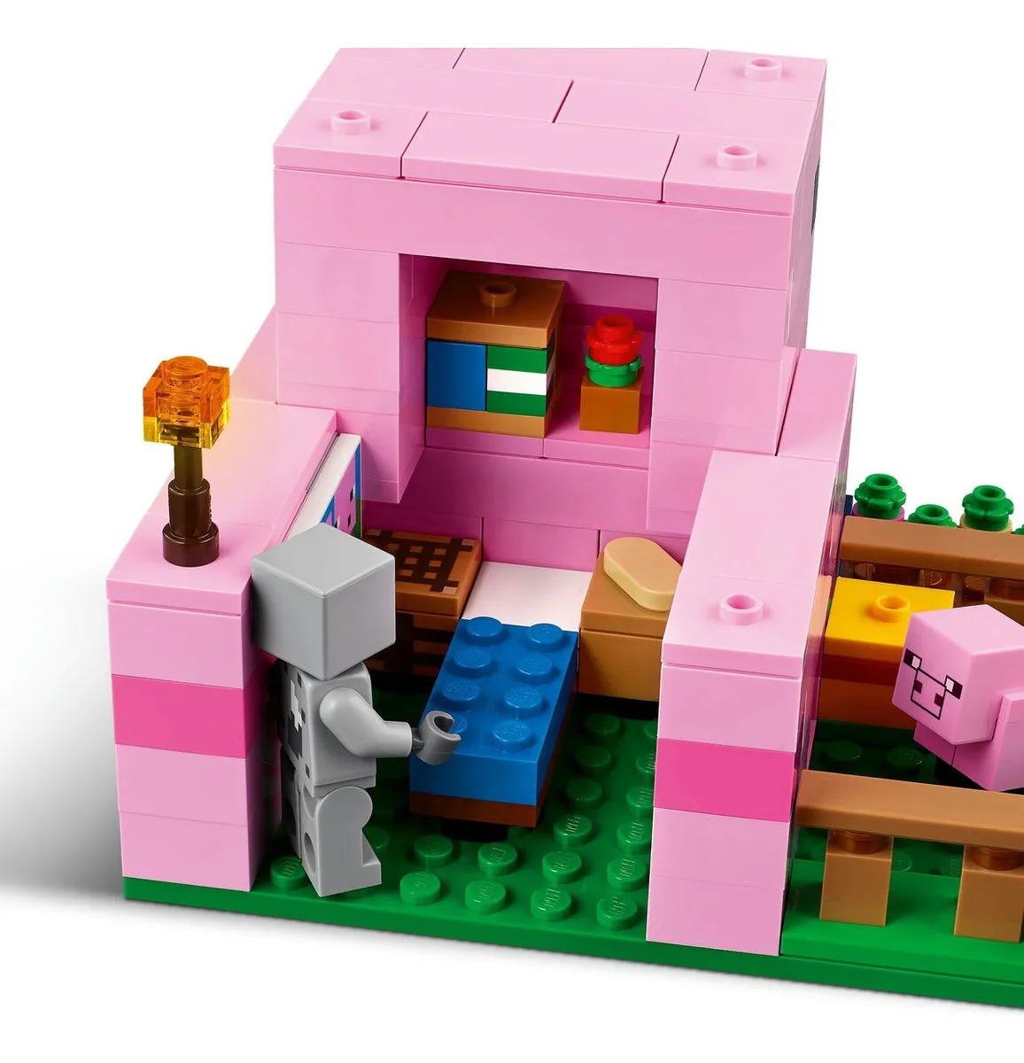 LEGO® Minecraft® La Casa-Cerdo Bebé 21268; Juguete de construcción para niños