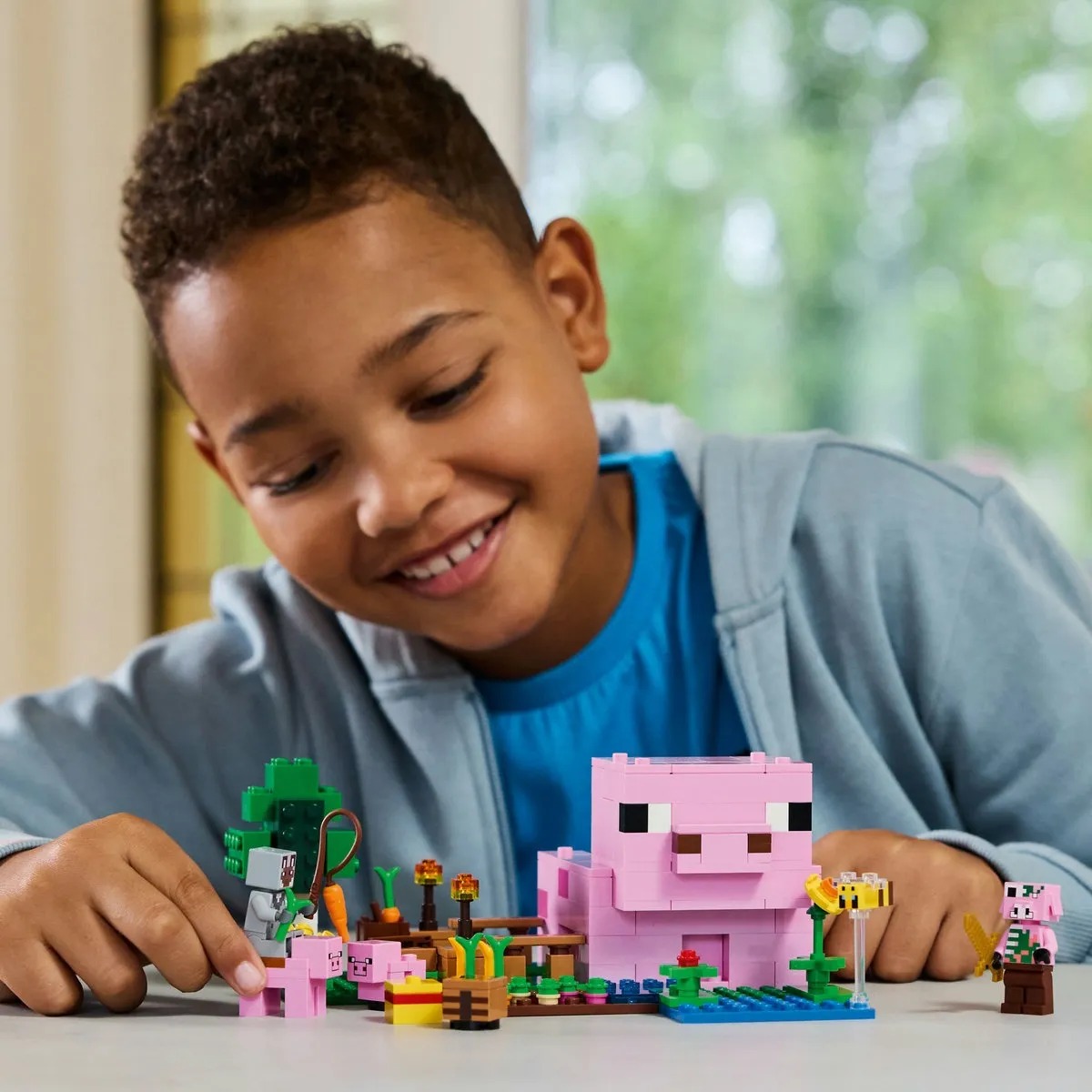 LEGO® Minecraft® La Casa-Cerdo Bebé 21268; Juguete de construcción para niños