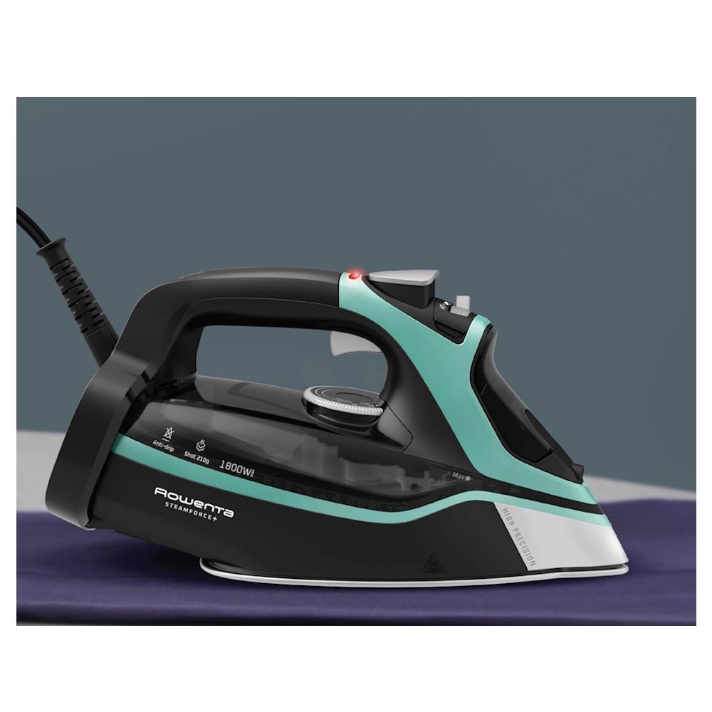 Plancha de Vapor Potente 1800 W Negro Rowenta Tefal DW9440U1