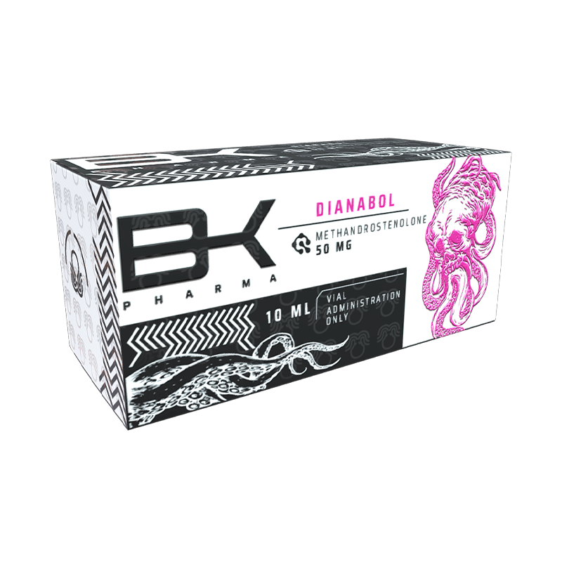 DIANABOL - Metandrostenolona - Inyectable - 50mg/ml 10ml - BK PHARMA - Ganancia muscular explosiva en tiempo récord