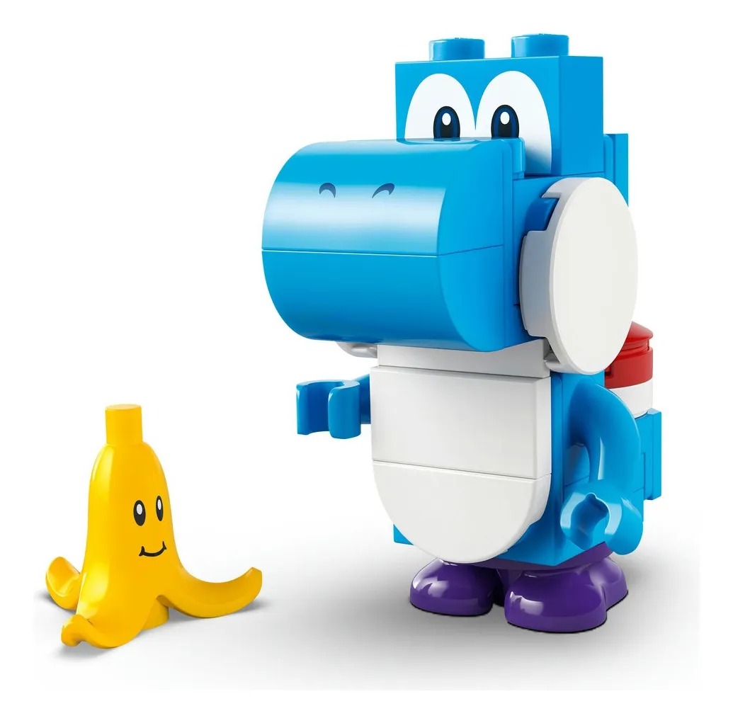 LEGO® Super Mario™: Mario Kart™: Yoshiciclo 72031; Yoshi azul con moto inspirado en la serie de Nintendo®; juguete para niño 7+