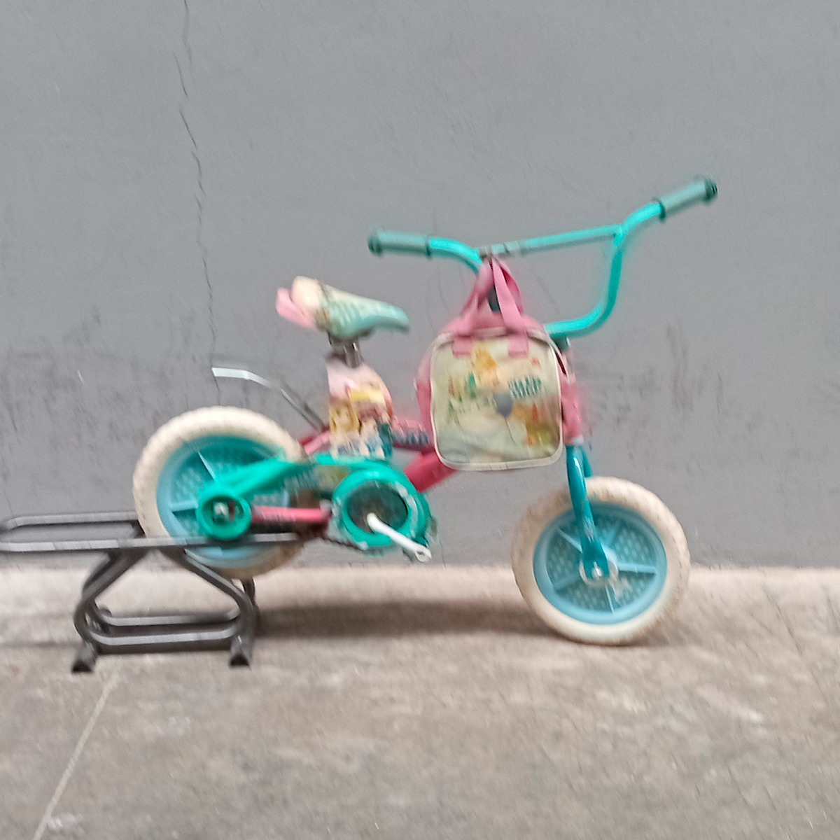 Bicicleta Veloci Reacondicionado Cinderella R12 Rosa