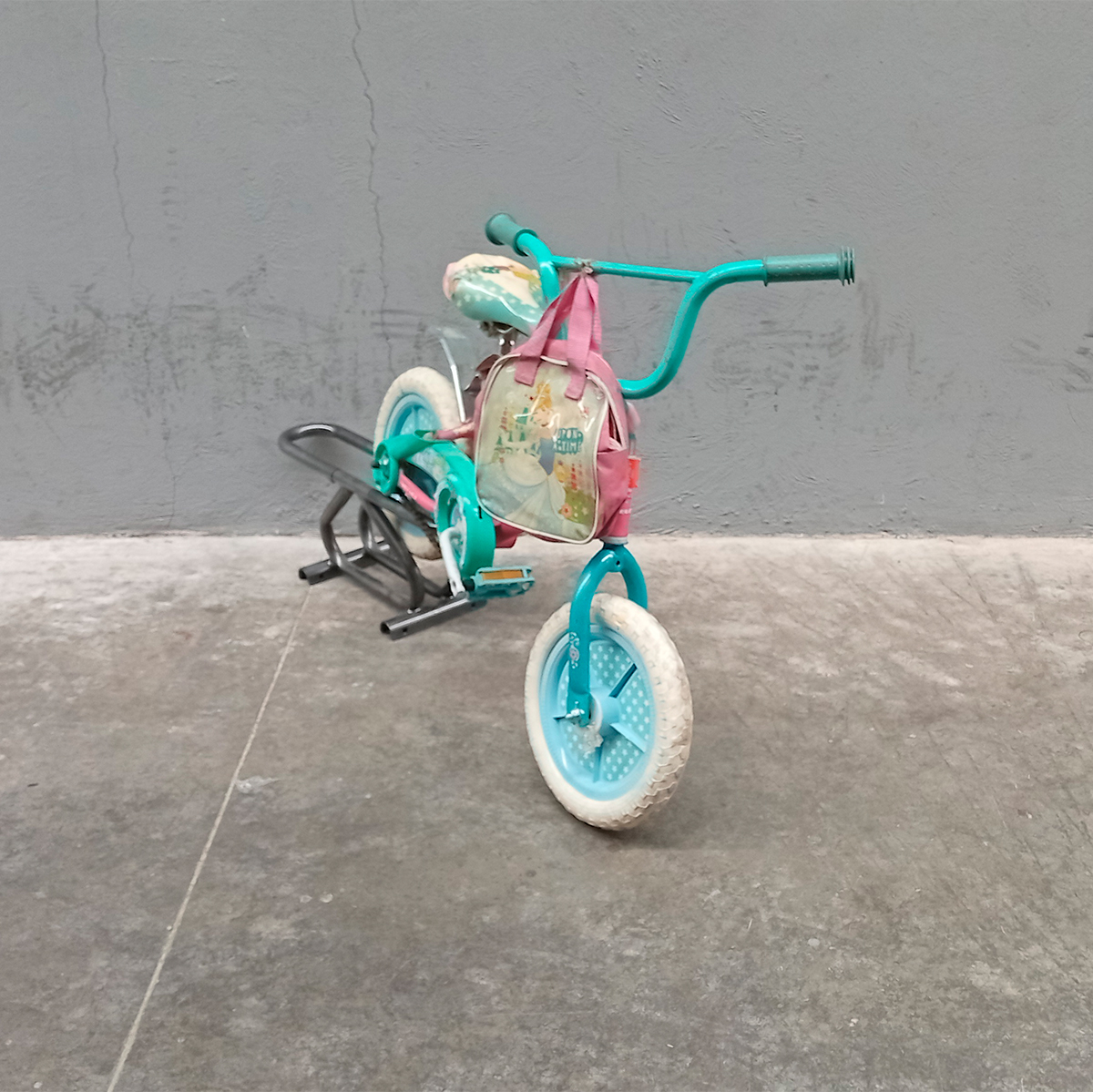 Bicicleta Veloci Reacondicionado Cinderella R12 Rosa