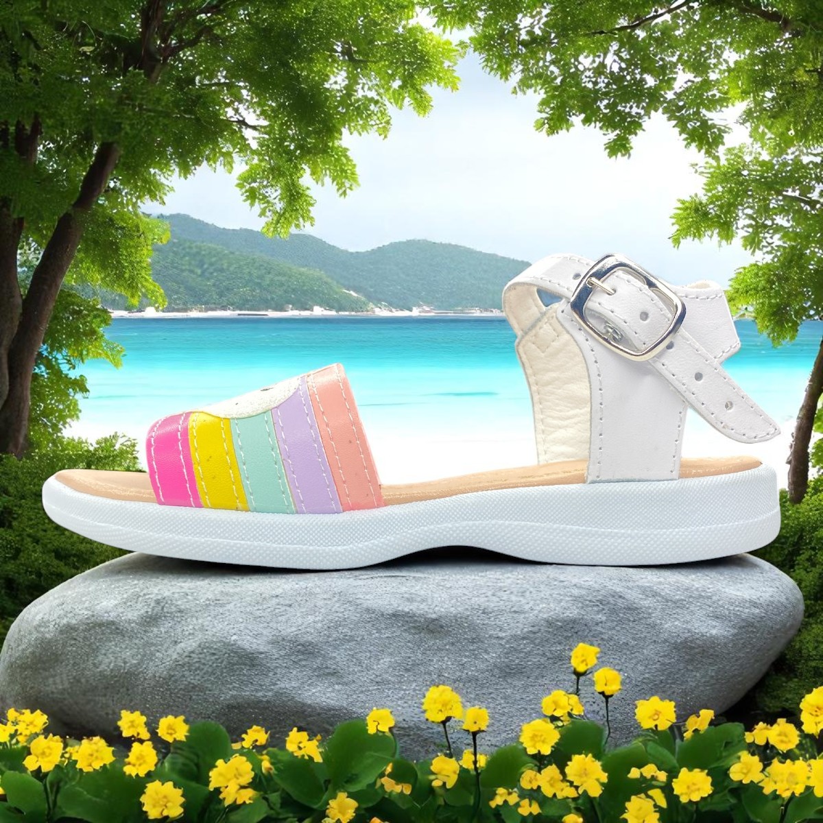 Sandalias Para Niña, Comodidad Para Su Imaginación