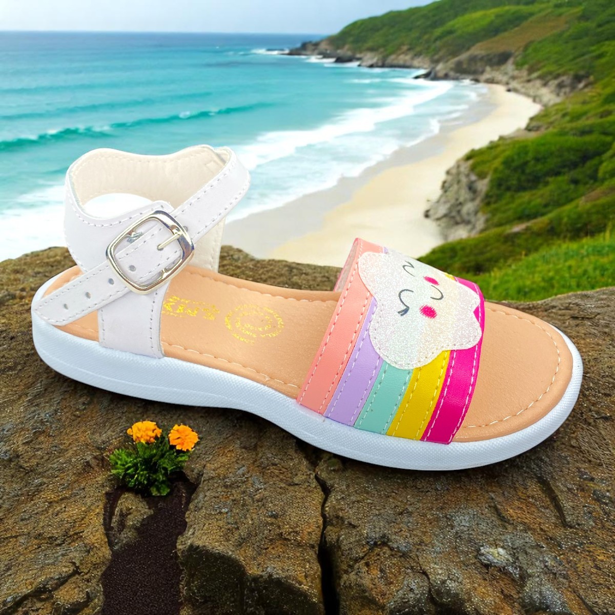 Sandalias Para Niña, Comodidad Para Su Imaginación