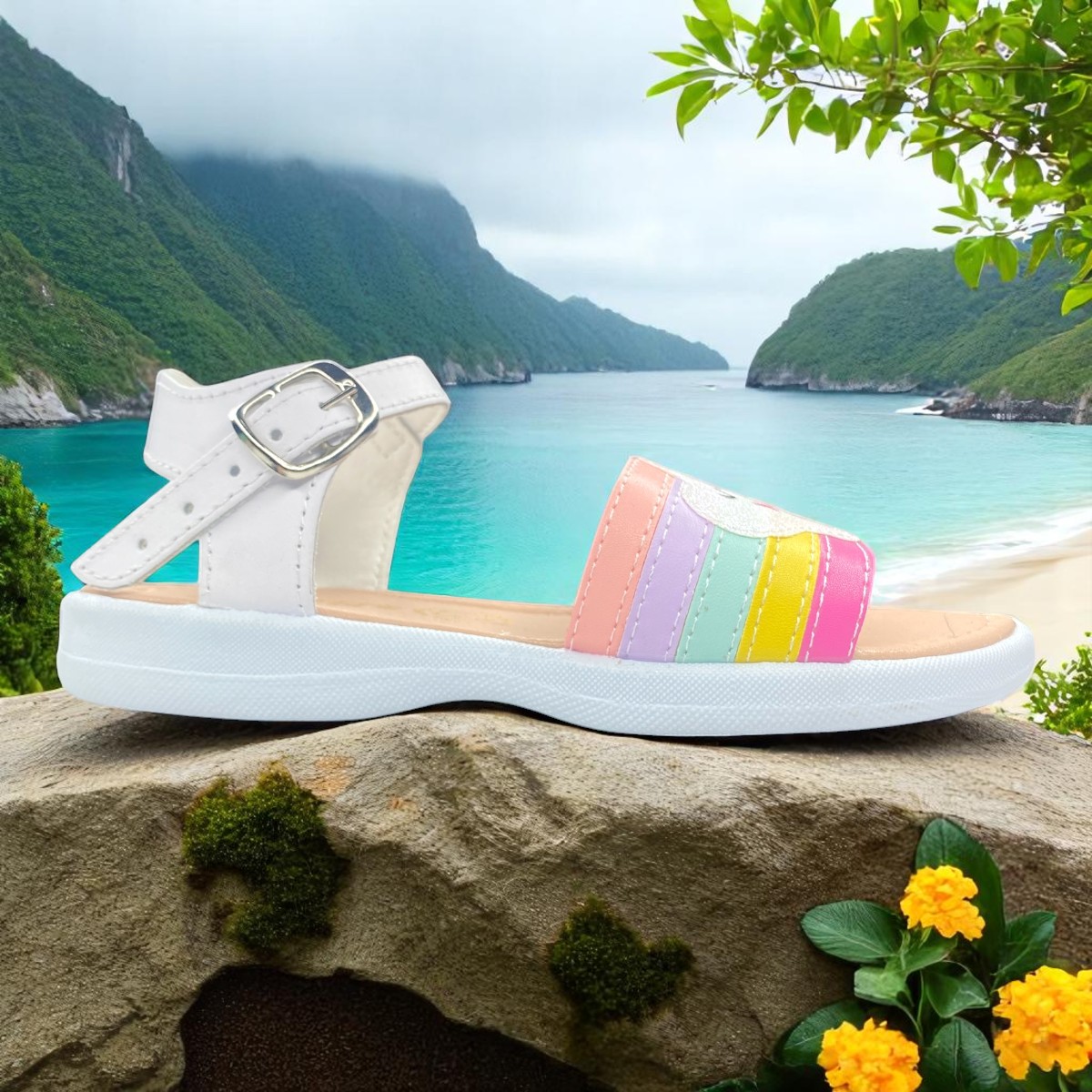 Sandalias Para Niña, Comodidad Para Su Imaginación