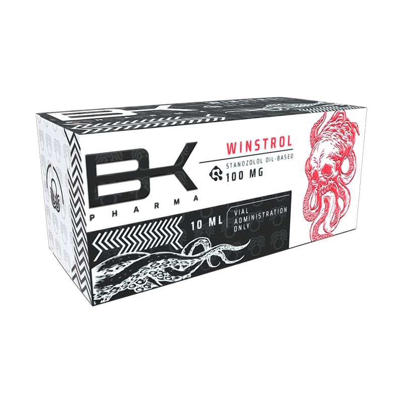 WINSTROL - Stanozolol en Aceite - Inyectable - 100mg/ml 10ml - BK PHARMA - Definición extrema con dureza muscular cristalina