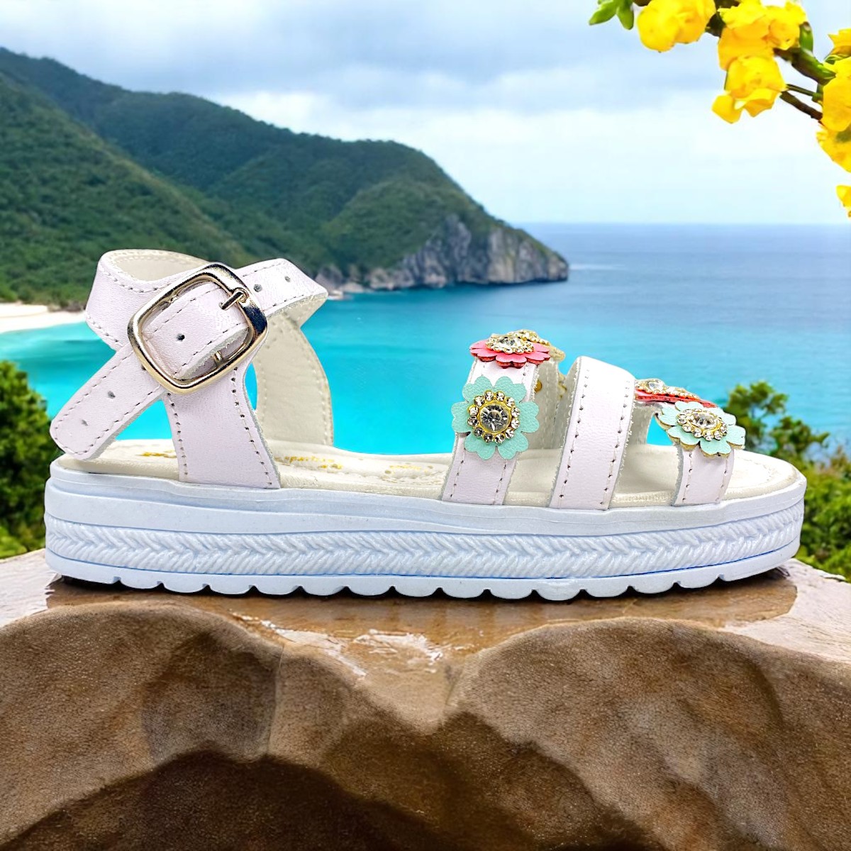 Sandalias Para Niña, Perfectas Para Amistad Y Juego Lindos