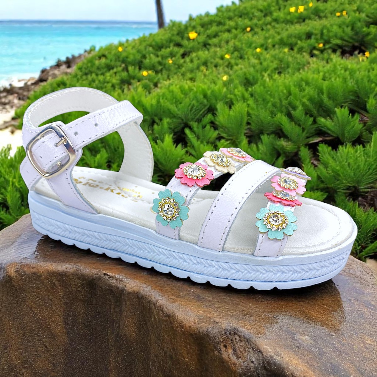 Sandalias Para Niña, Perfectas Para Amistad Y Juego Lindos