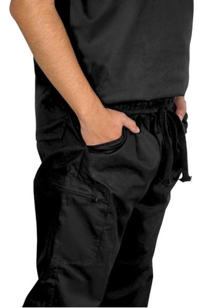 Pijama Quirurjica Uniforme Medico Hombre Jogger Clinico Nanofort
