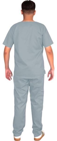 Pijama Uniforme Medico Clinico Hombre Conjunto Corte Recto Nanofort