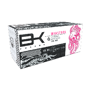 WINSTROL - Stanozolol - Inyectable - 100mg/ml 10ml - BK PHARMA - Secado máximo y músculo definido como piedra