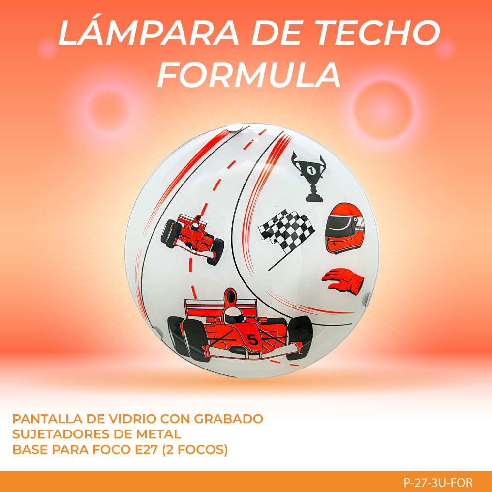 Mil Luces Lampara de Techo Infantil Formula DUO