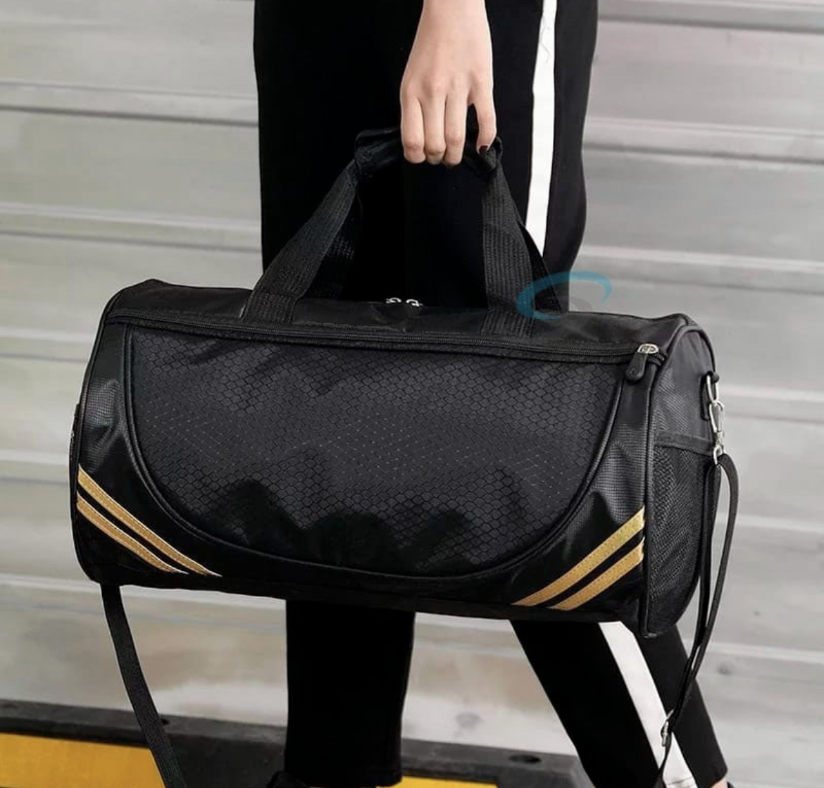 Maleta Deportiva Casual Gimnasio Mochila Viaje Gym Franjas M