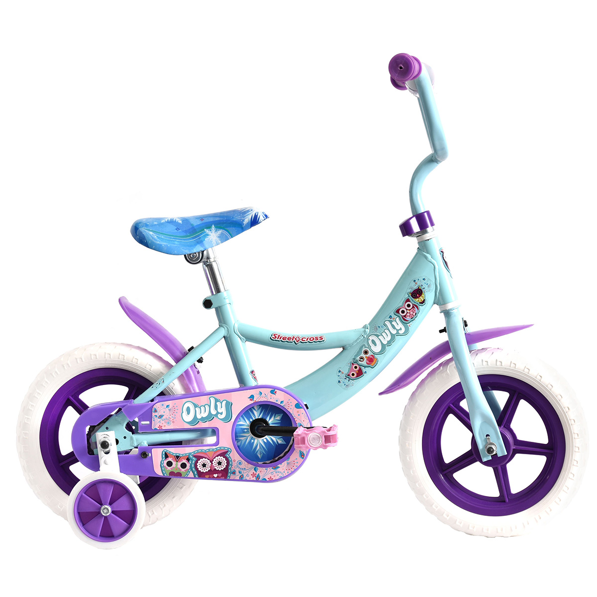 Bicicleta Veloci Reacondicionado Street Cross Owly R12 Azul