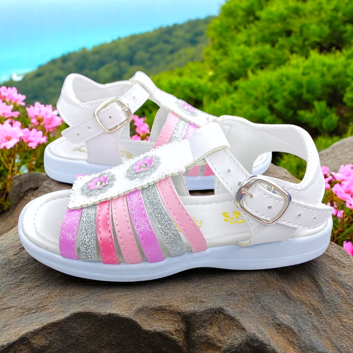 Huaraches De Niña Ligeros Para Correr, Brincar Y Jugar
