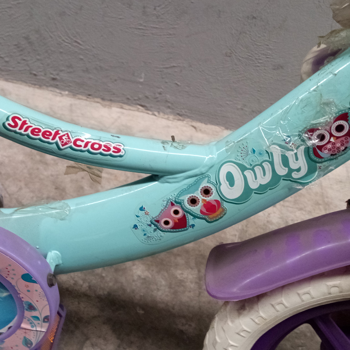 Bicicleta Veloci Reacondicionado Street Cross Owly R12 Azul