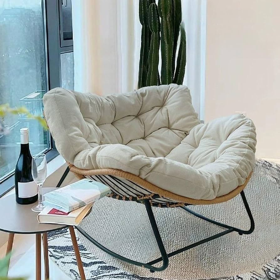 Ilios Innova | Silla Mecedora Acojinada Moderna con Cojín de espuma